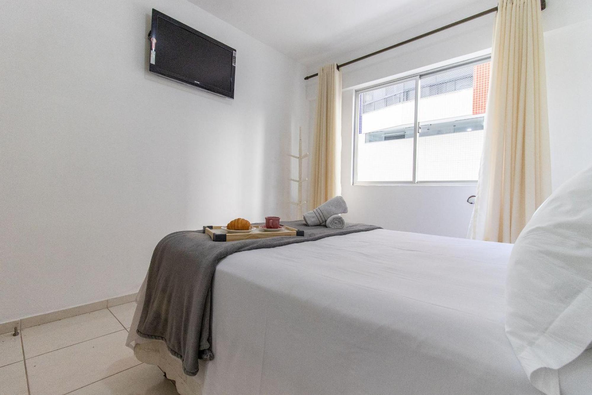 Vnz42b - Climatizado, Quadra Mar, Garagem, Wi-fi Apartamento *